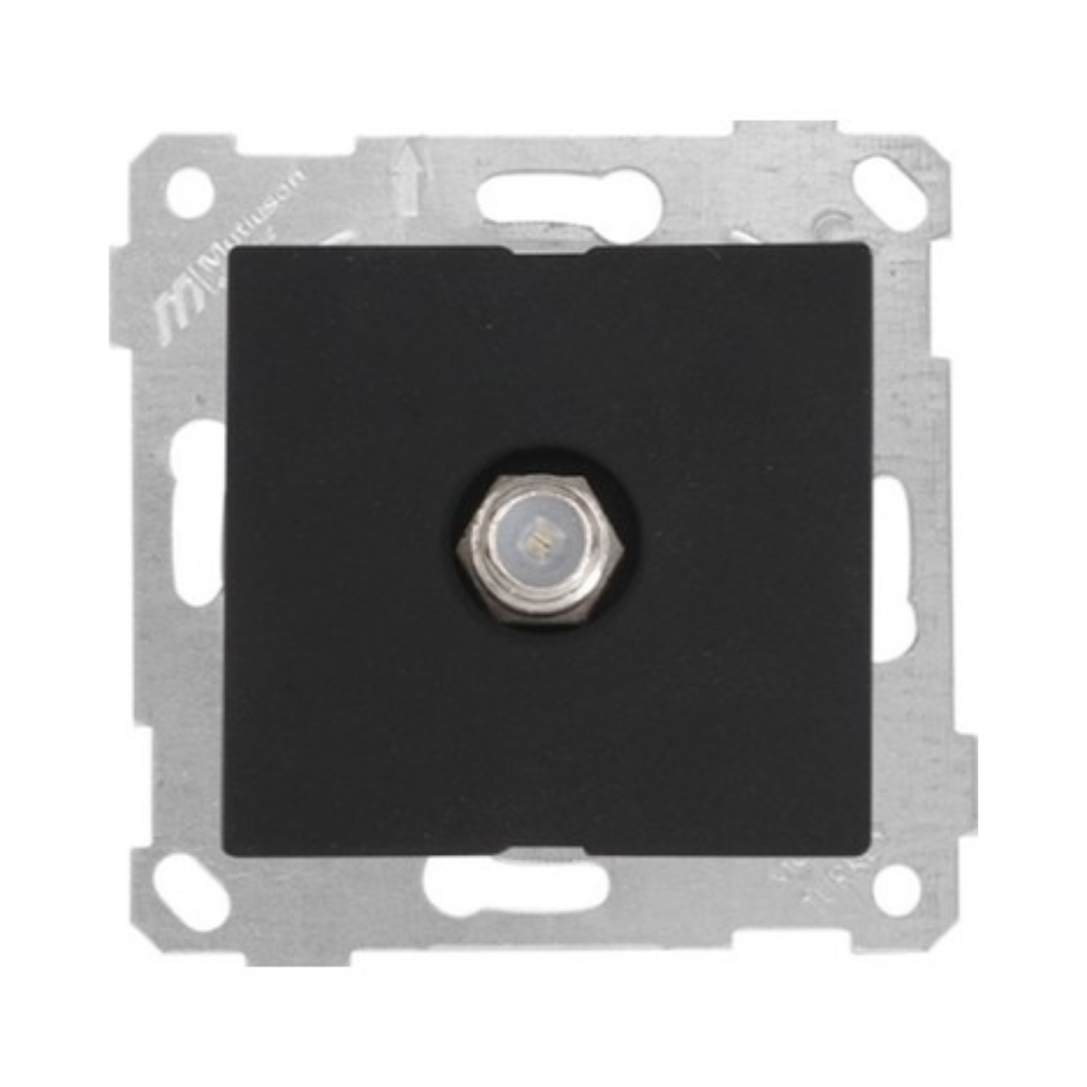 MUTLUSAN RİTA MEK TUŞ TV PRİZİ F DİŞİ SİYAH